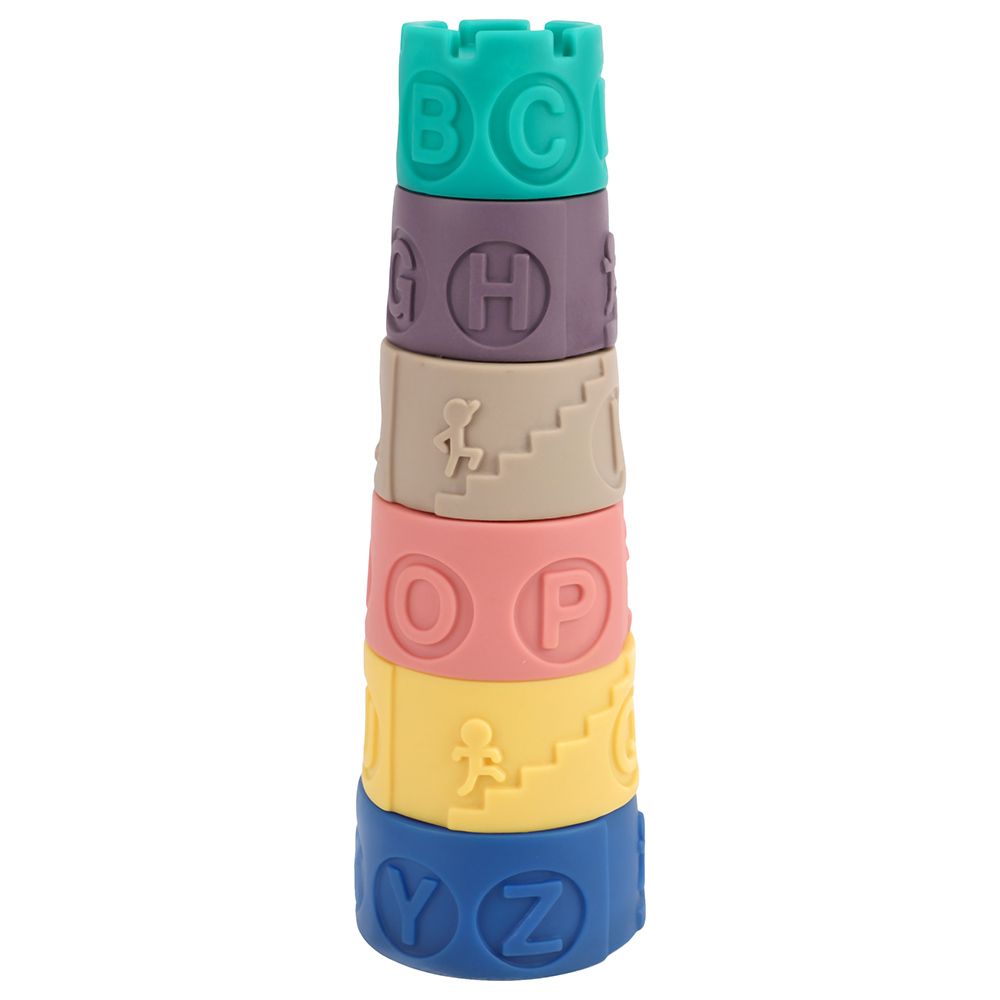 Moon - Baby Educational Toys Blocks 6pc-Set