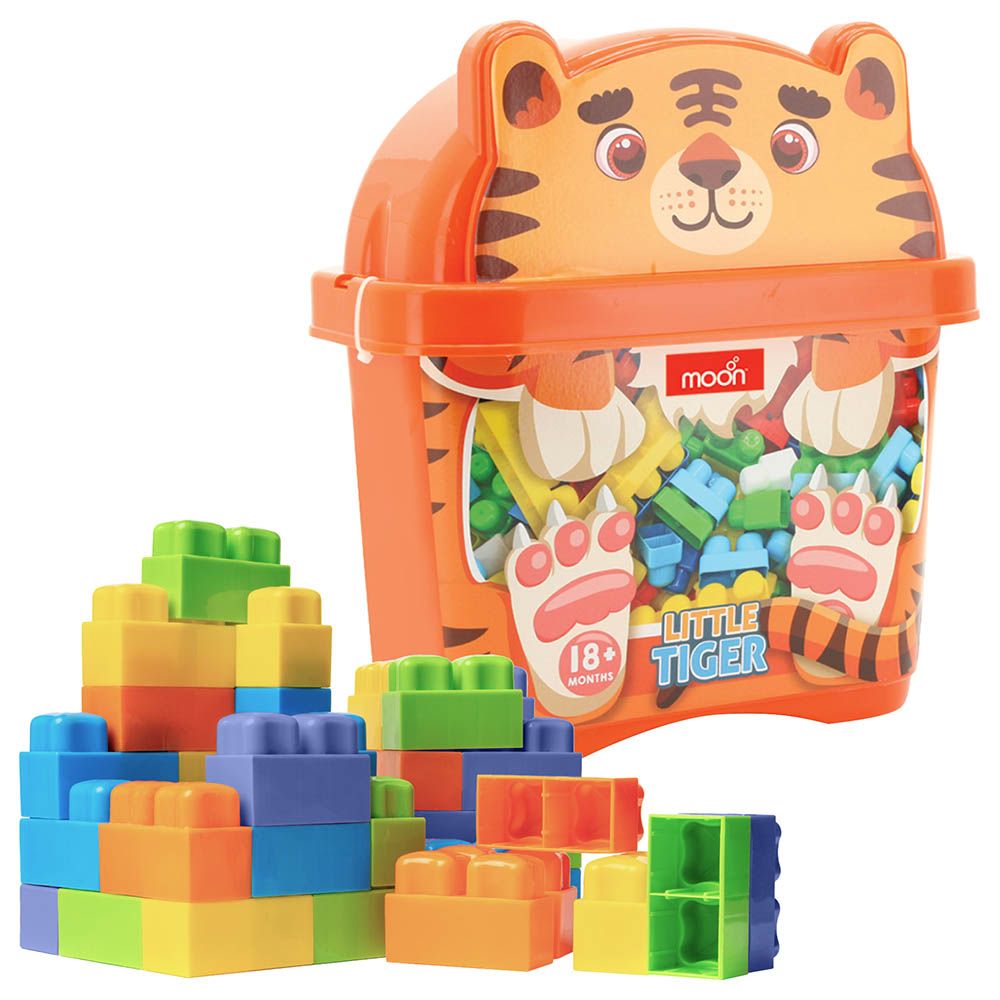 Moon - Creative Block Toys - Little Tiger - 30pcs