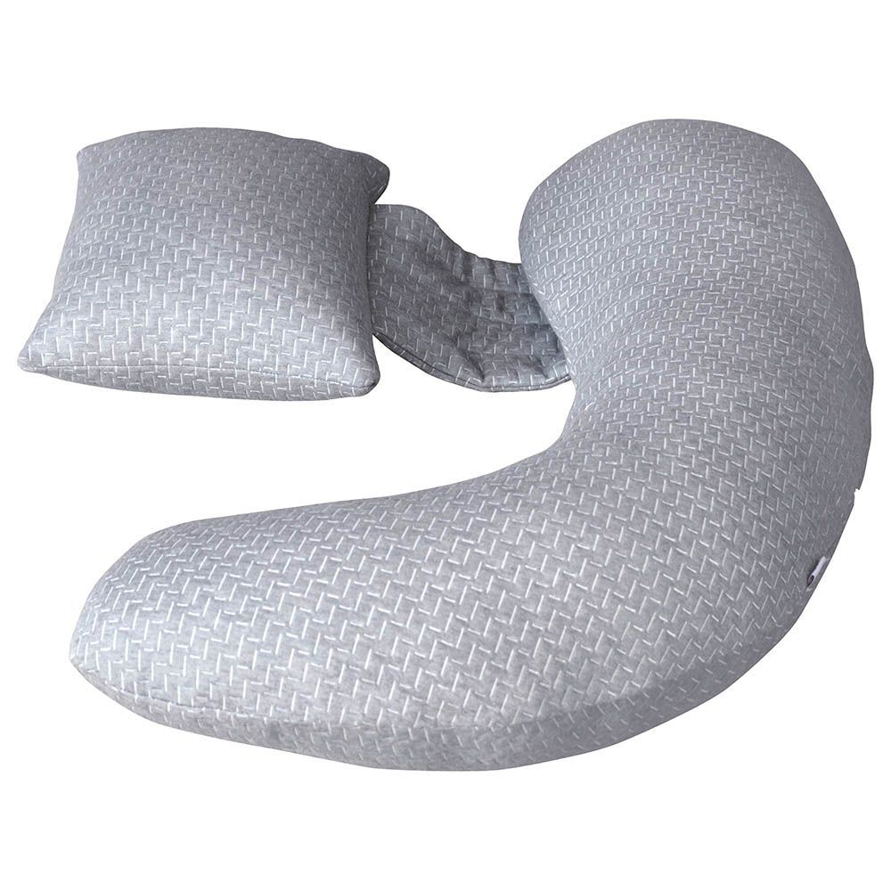 Moon - Bamboo Multi Position Pillow - Grey