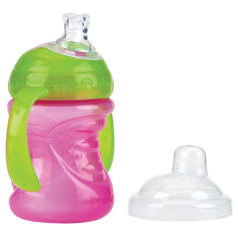 Nuby - Swirl No-Spill Cup 240ml - Pink 