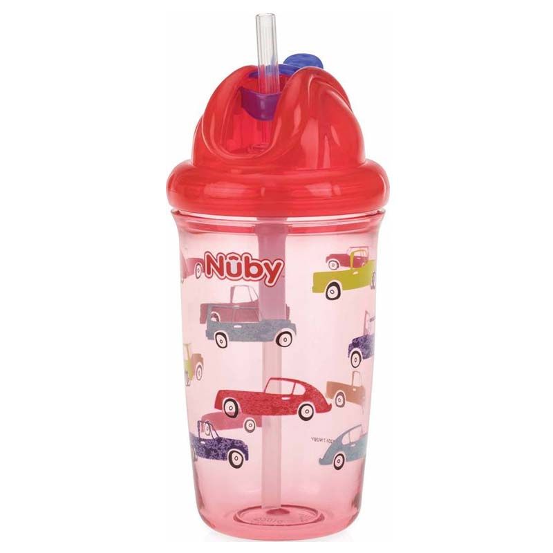 Nuby - Flip-It Cup Made With Tritan 300ml - Red 