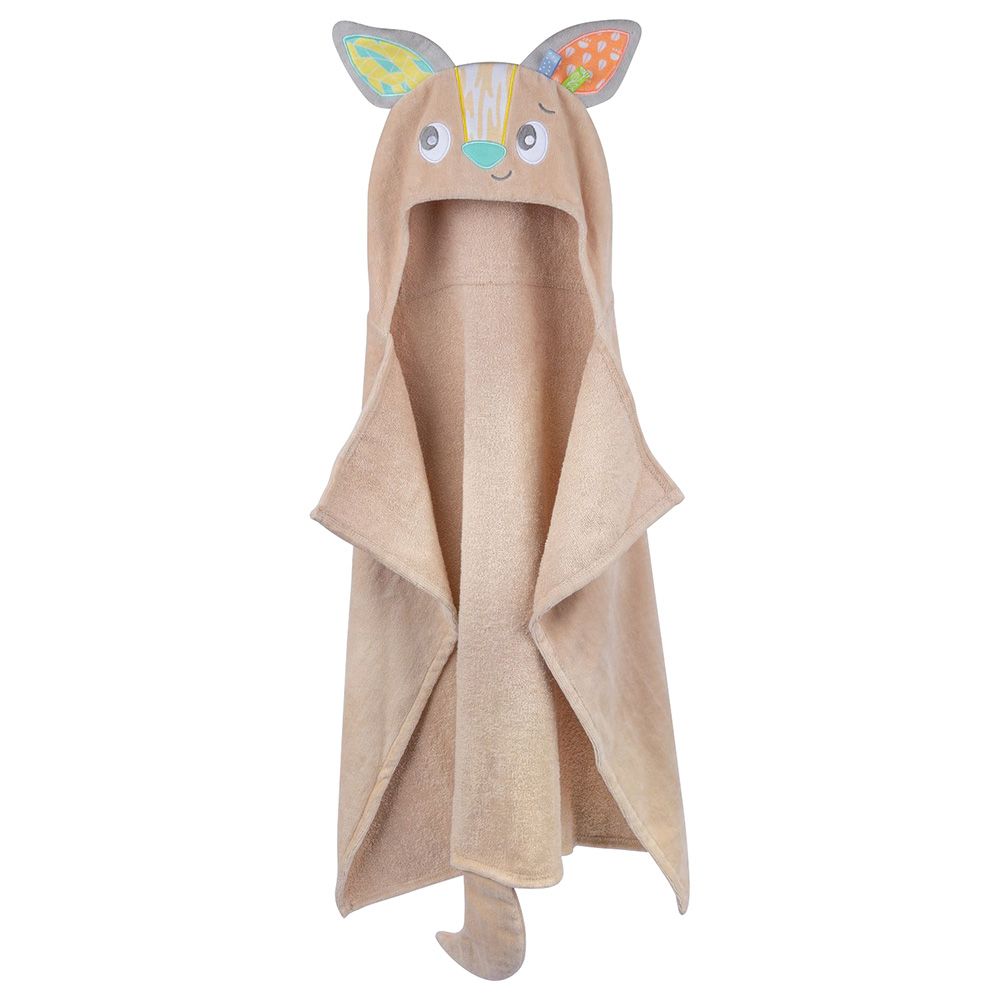 Playgro Home - Fauna Friends Hooded Towel - Kangaroo