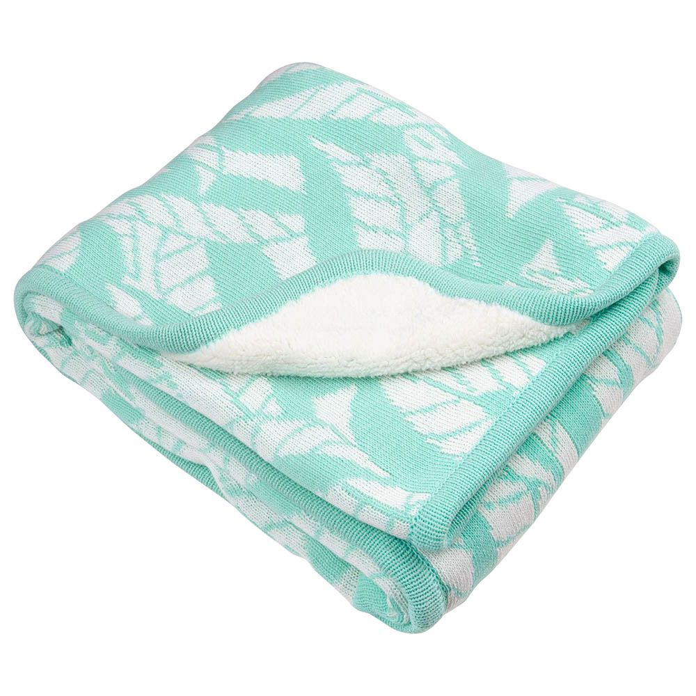 Playgro Home - Fauna Friends Reversible Cot Blanket - 110x90cm