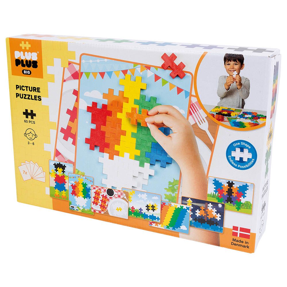 Plus Plus - Big Picture Puzzles Basic - 60pcs