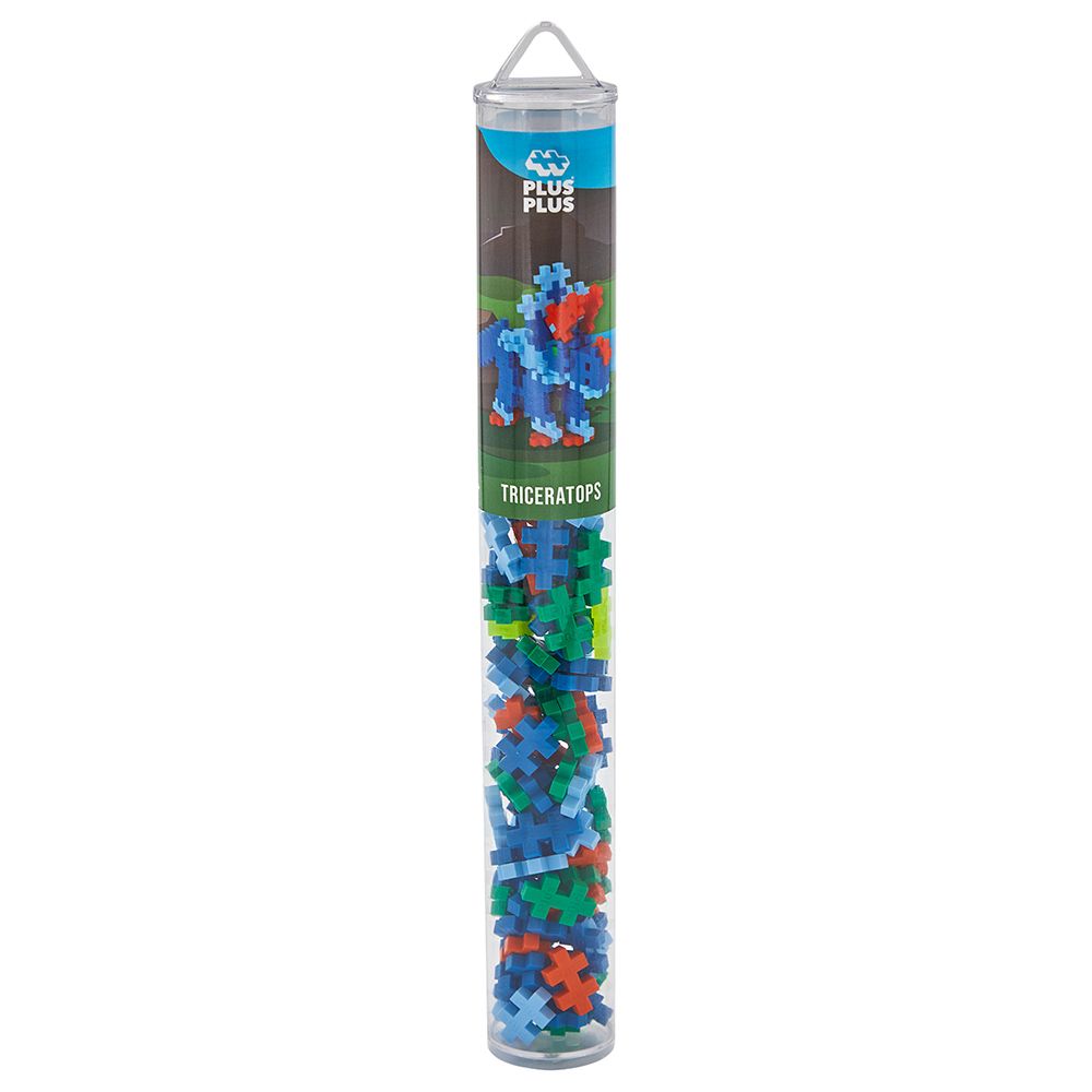 Plus Plus - Triceratops Tube - 100pcs