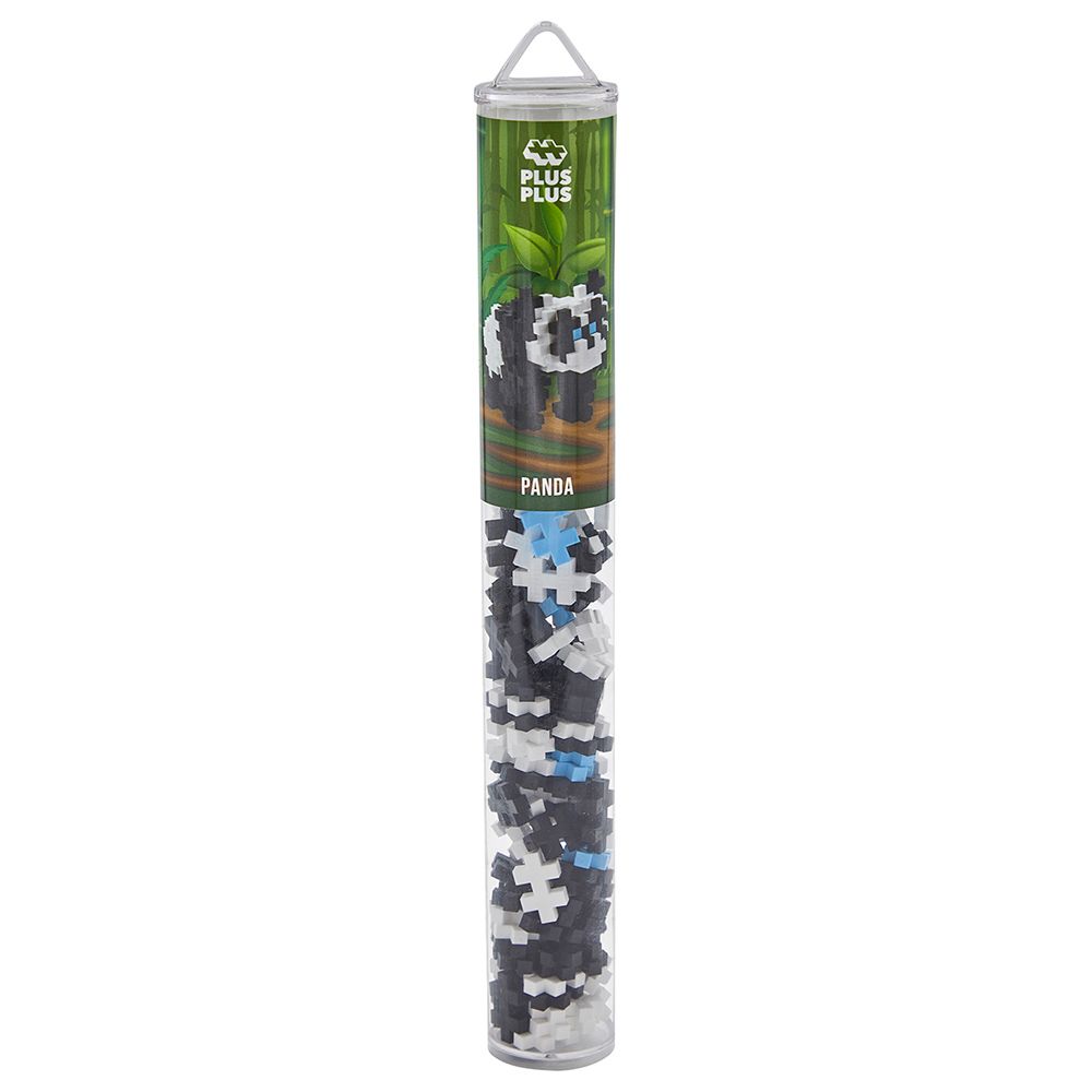 Plus Plus - Panda Tube - 100pcs