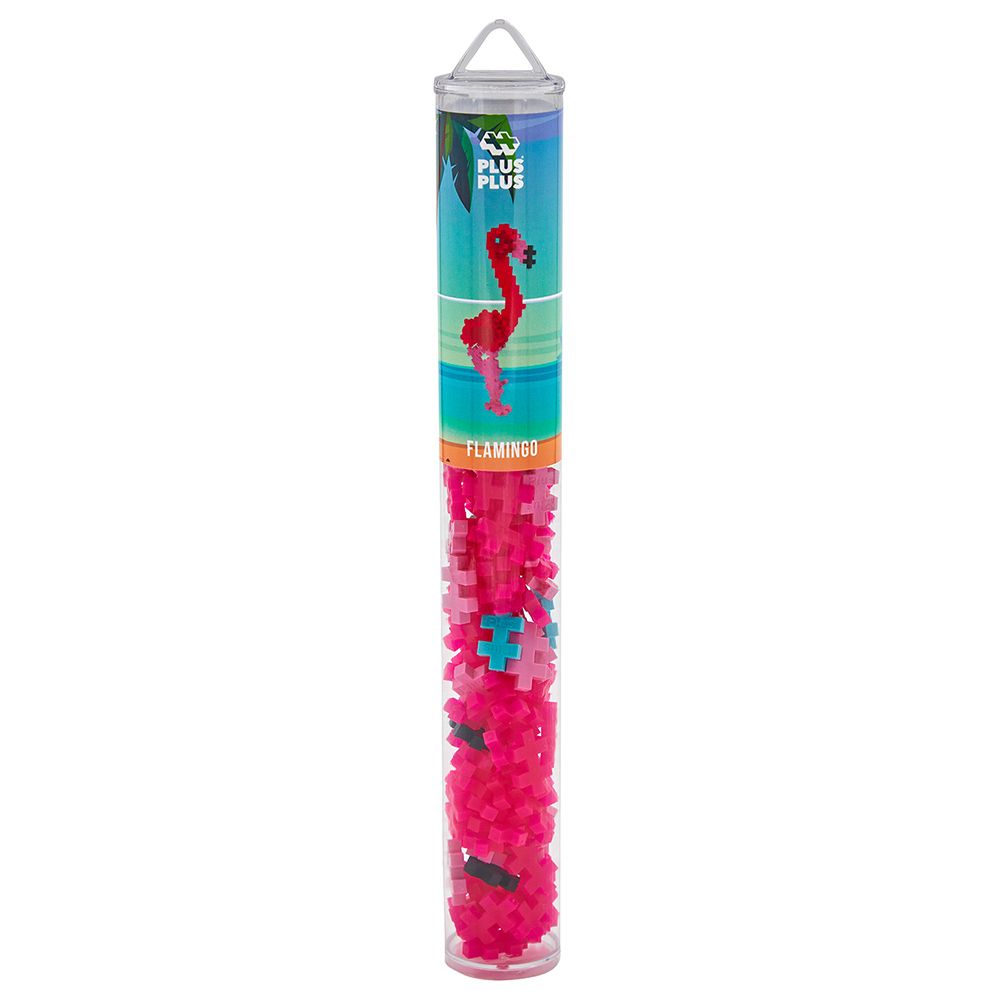 Plus Plus - Flamingo Tube - 100pcs