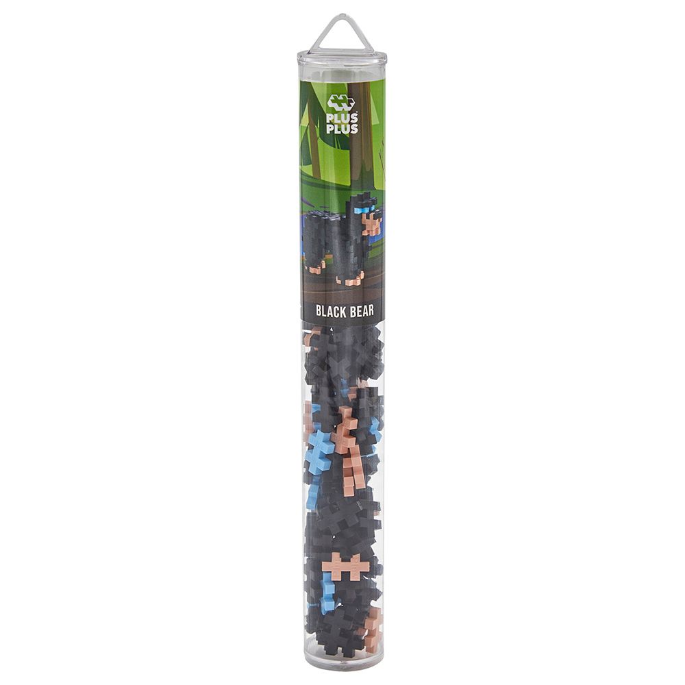 Plus Plus - Wild Animals Bear Tube - 100pcs