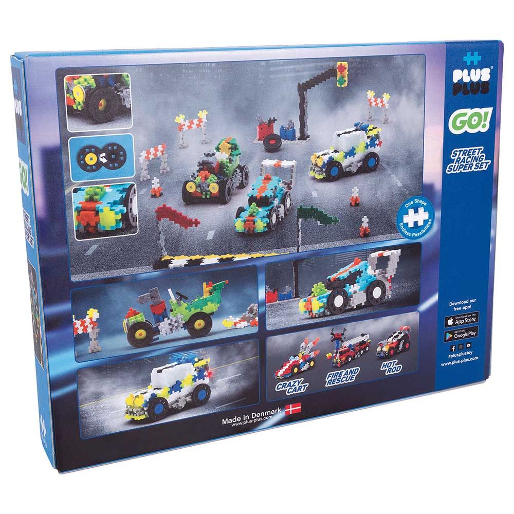 Plus Plus - Go Street Racing Super Set