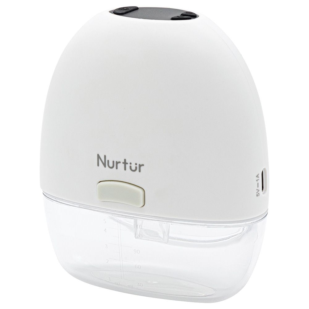 Nurtur Cozi - Hands Free Electric Breast Pump - White - 140ml