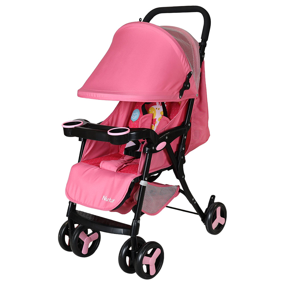 Nurtur Rex Buggy Lightweight Stroller Pink Buy at Best Price from Mumzworld United Arab Emirates