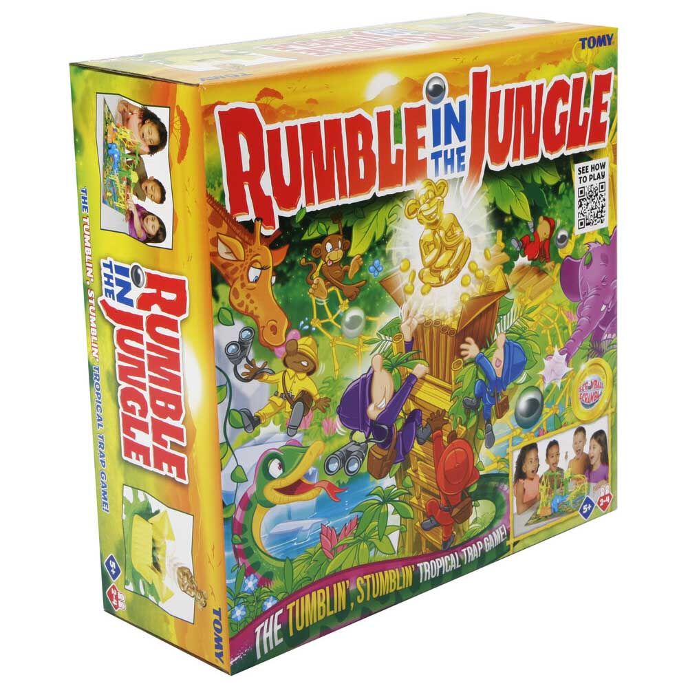 Tomy Games - Rumble In The Jungle UK Board Game