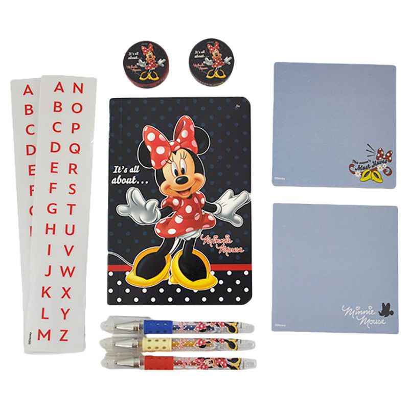 Disney - Minnie Stationery Set 10pc-Set - Blue