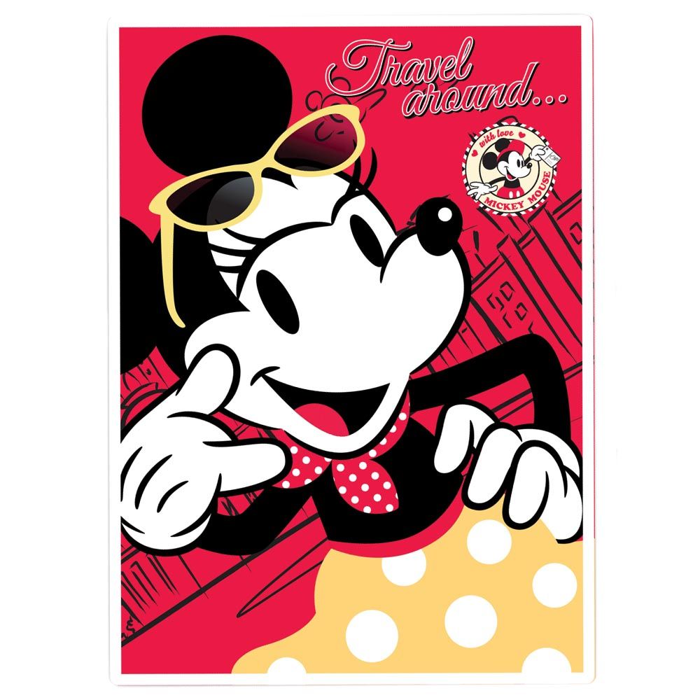 Minnie - Flannel Blanket - Red