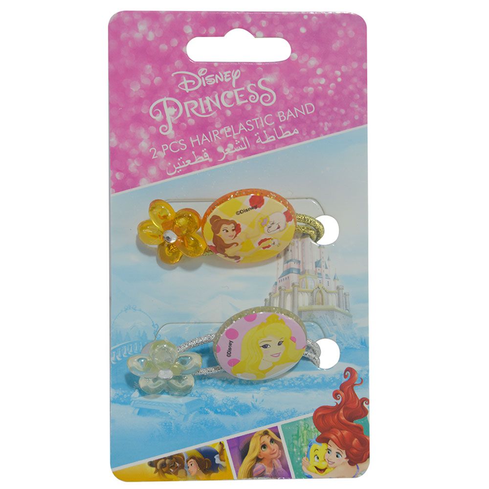 Disney - Princess 2pcs Hair Elastic Band