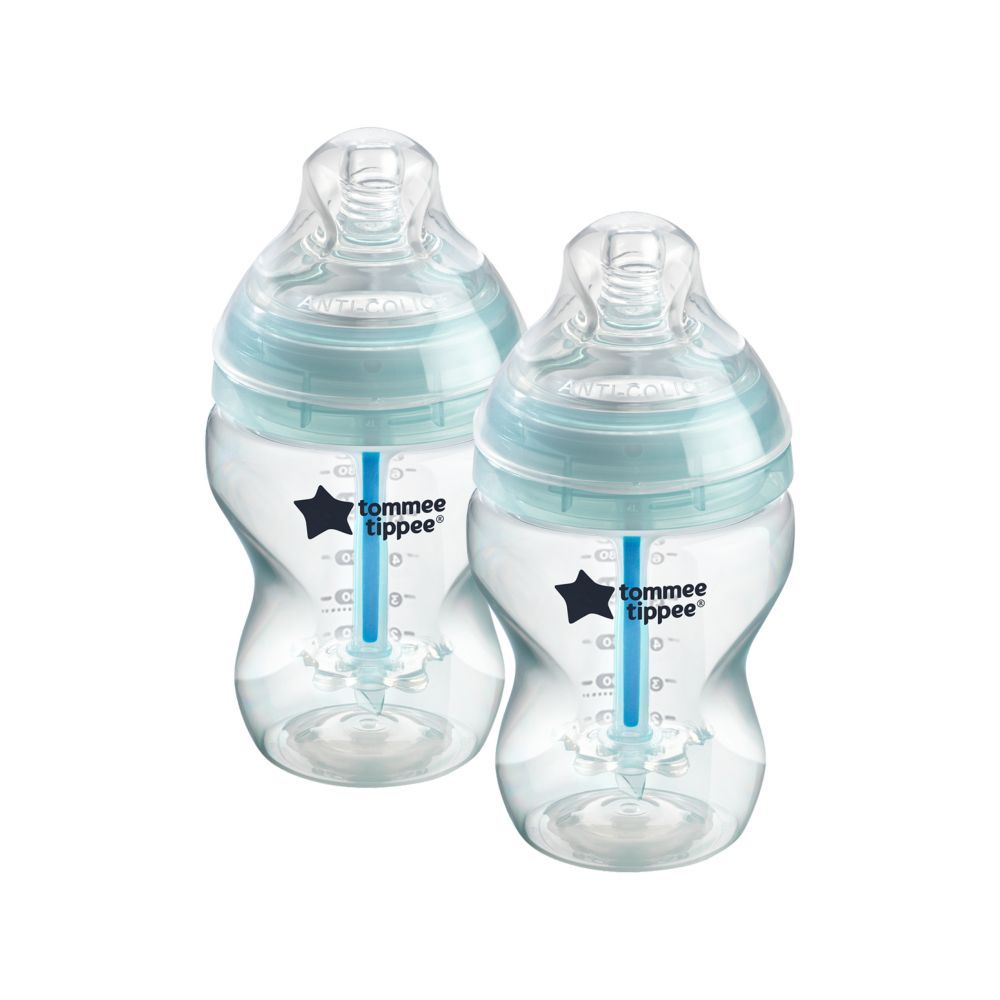 Tommee Tippee - Advanced Anti-Colic Feeding Bottle - 260ml- Pack of 2