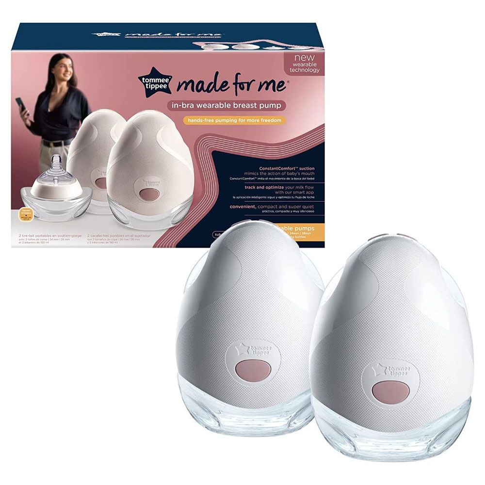 Tommee Tippee - Double Wearable Electric Breast Pump Bundle