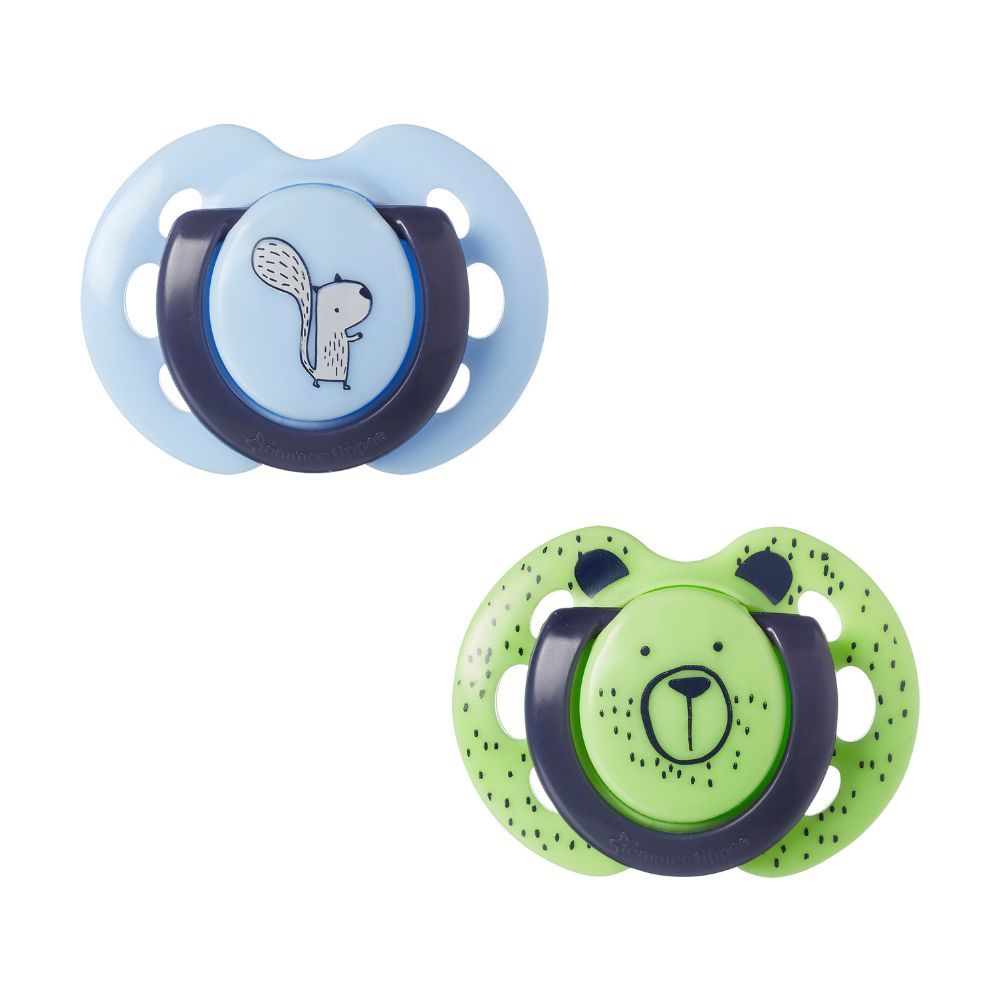 Tommee Tippee - Fun Style Soother - Pack of 2 - Blue