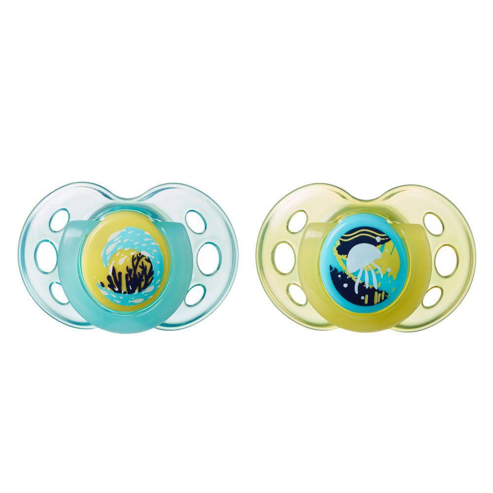 Tommee Tippee - Night Time Soother, Pack of 2