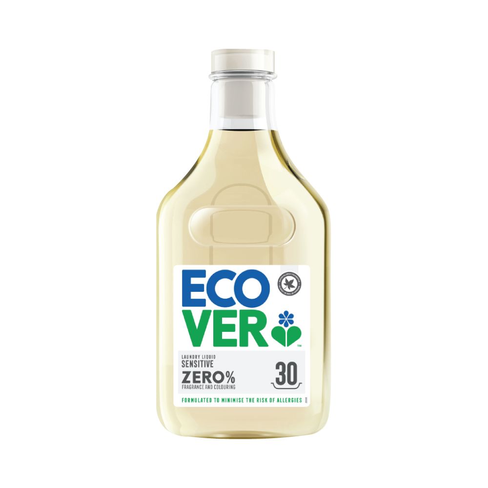 Ecover Laundry Liquid Zero Fragfrance and Coloring 1.5L