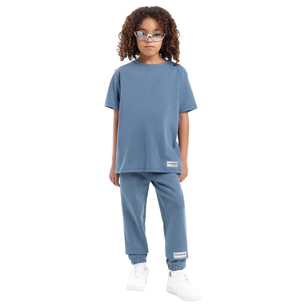 The Giving Movement - Kids Regular Fit T-Shirt - Washed Indigo