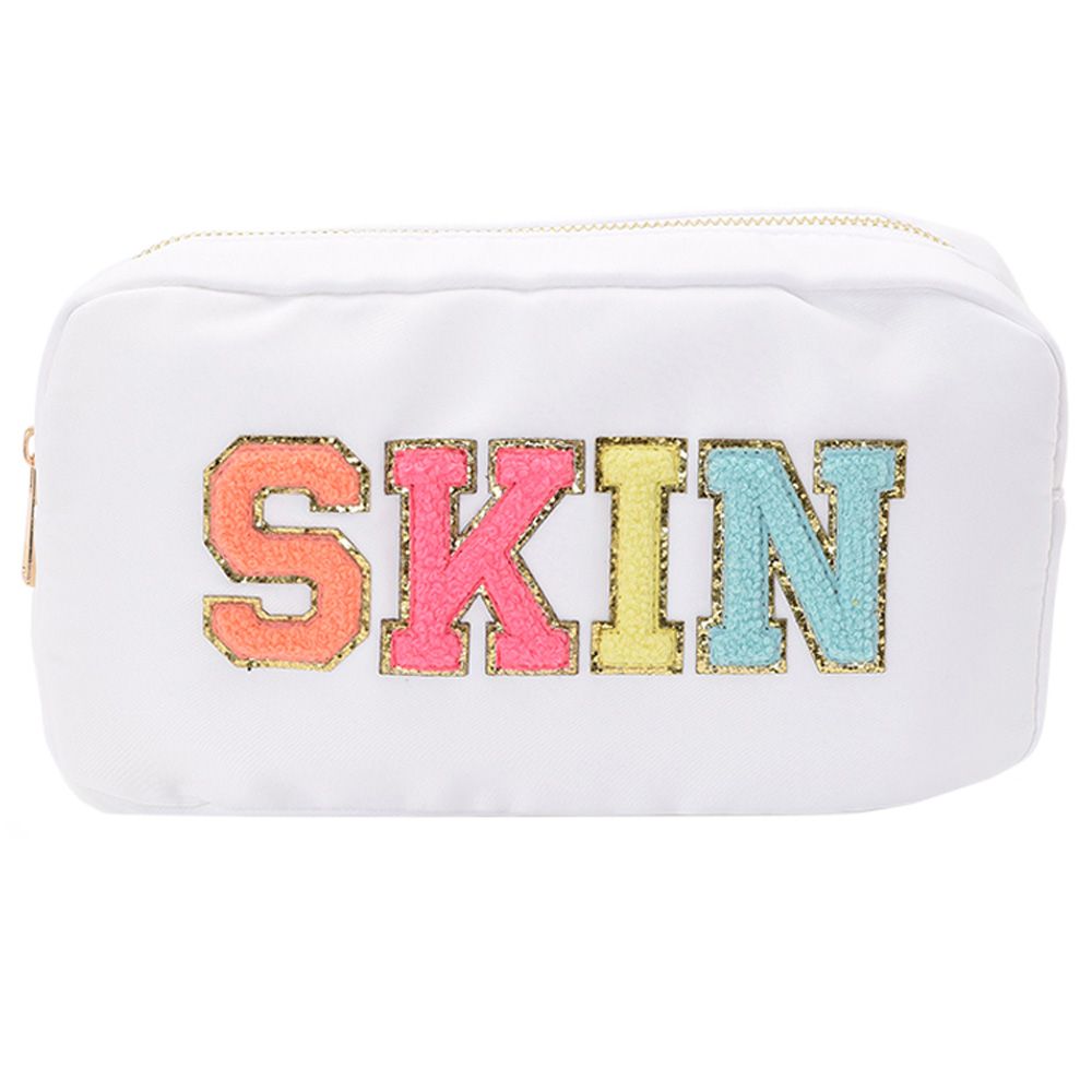 The Happy Tribe - Skin Small Pouch - White 