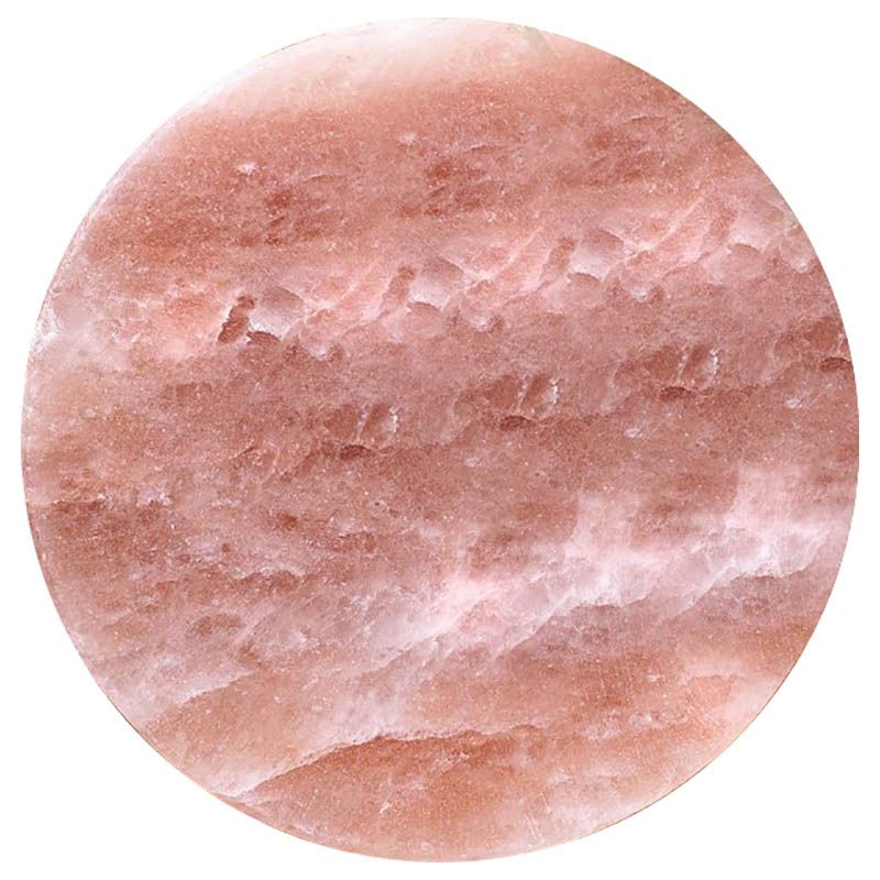 Himalayan Salt - Salt Round Tile - 8 Inch