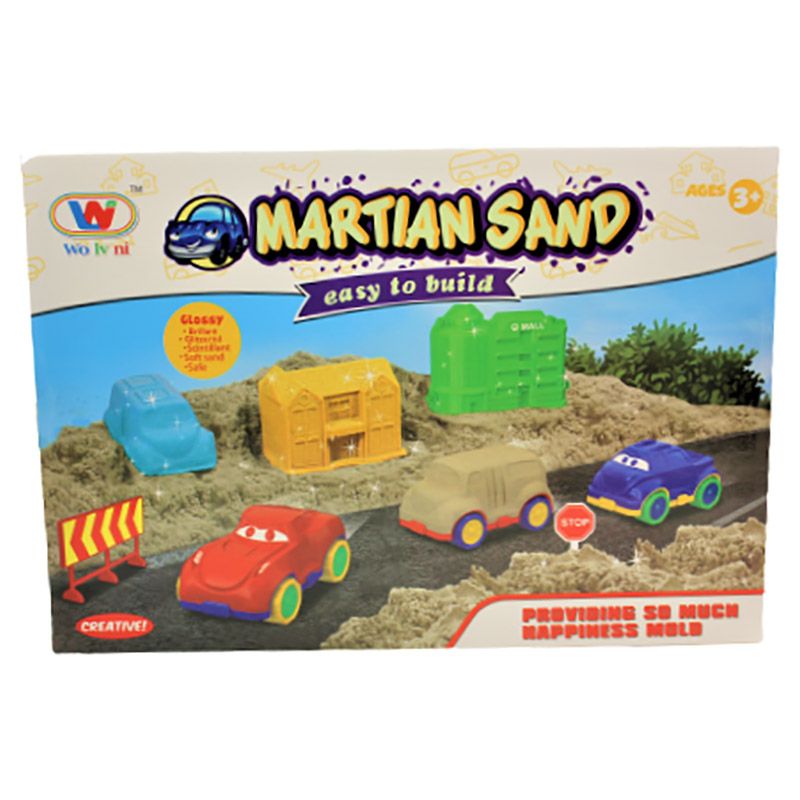 Wo Lv Ni - Martian Sand Vehicle With Traffic Sign Set