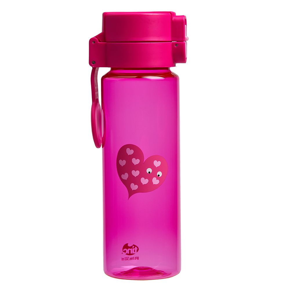 Mallo Flip and Clip Water Bottle - Pink