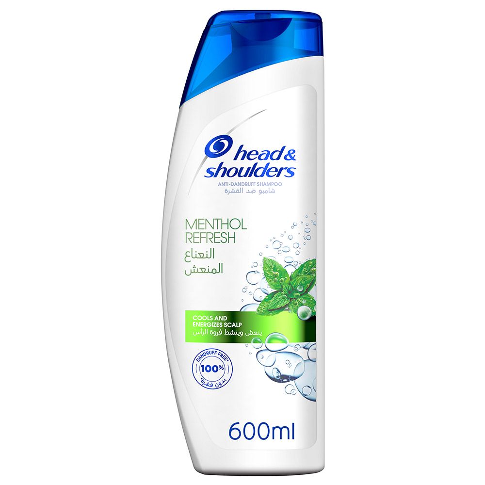 Head & Shoulders - Menthol Refresh Anti-Dandruff Shampoo 600ml