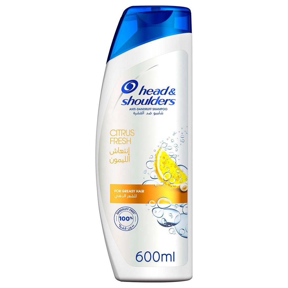 Head & Shoulders - Natural Fresh Anti-Dandruff Shampoo 600ml