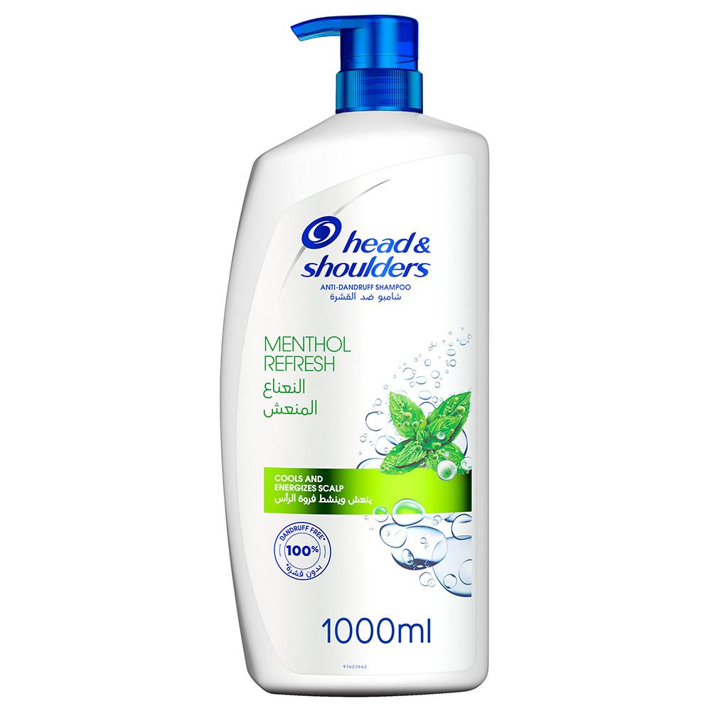 Head & Shoulders - Menthol Refresh Anti-Dandruff Shampoo 1000ml