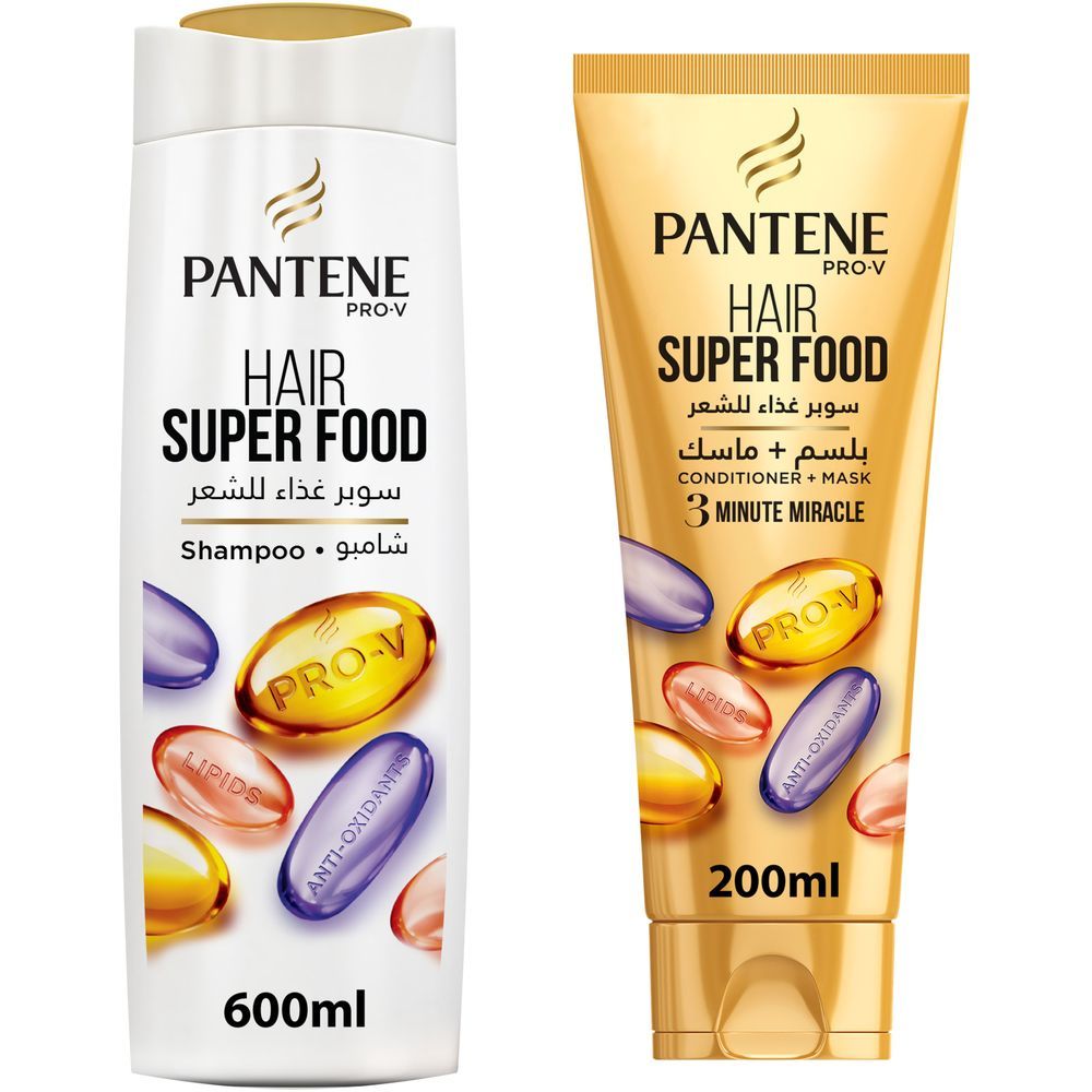 Pantene Pro-V Hair Superfood Shampoo + Conditioner