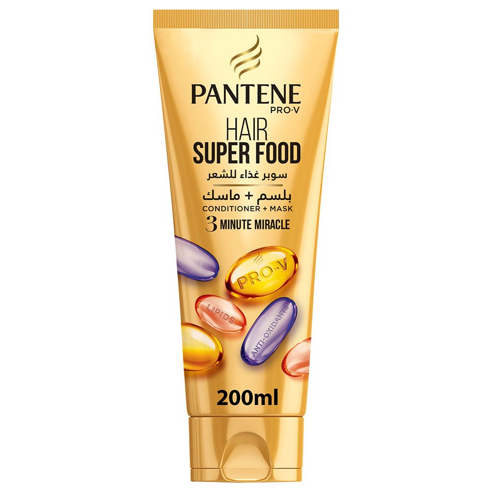 Pantene Pro-V Super Food 3 Minute Miracle Conditioner 200ml