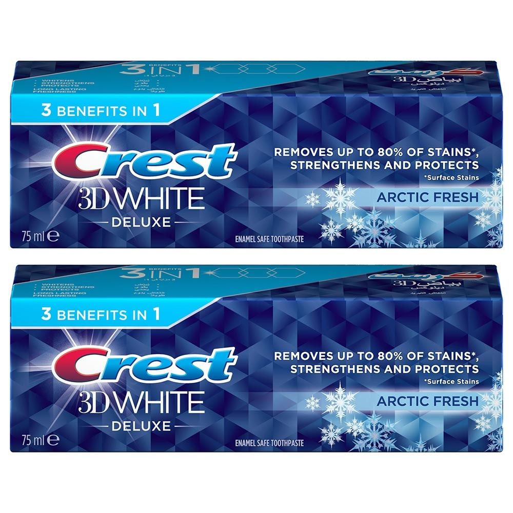 Crest - 3D White Artic Fresh Pack of 2