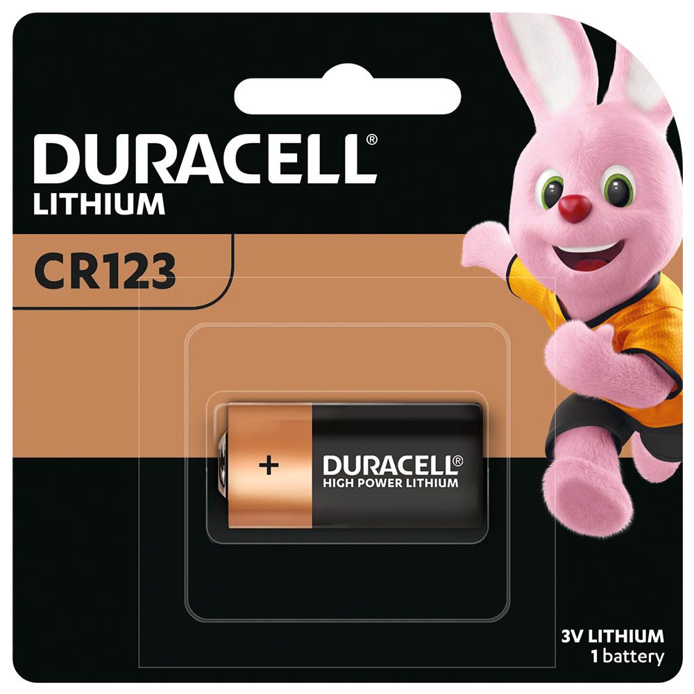 Duracell - High Power Lithium 123 Battery 3V Pack of 1