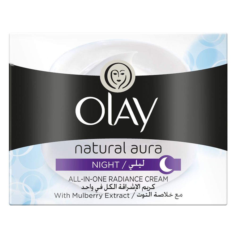 Olay Natural White All-In-One Fairness Night Cream 50g