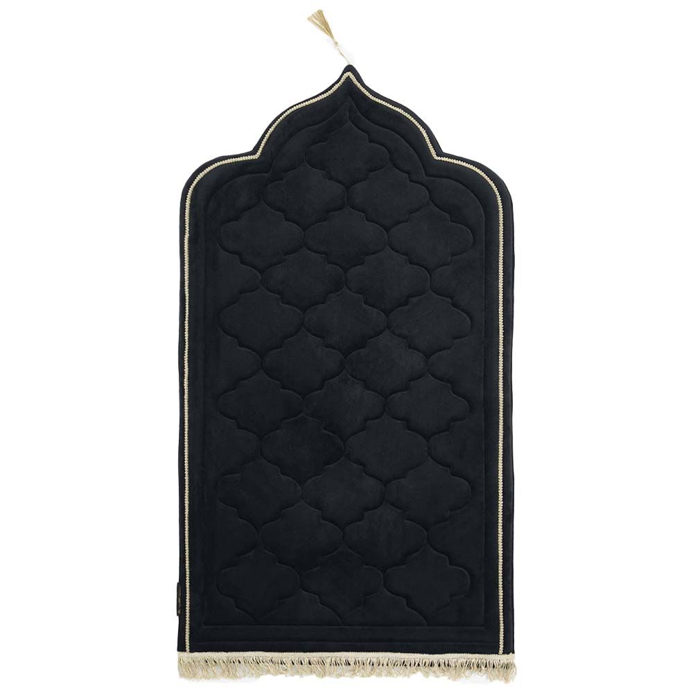 The Modest Company - Velvet Foam Prayer Mat - Black Velvet