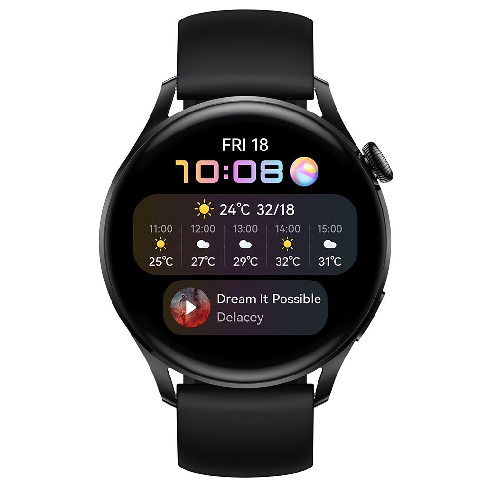 Huawei - Smart Watch 3 - Black