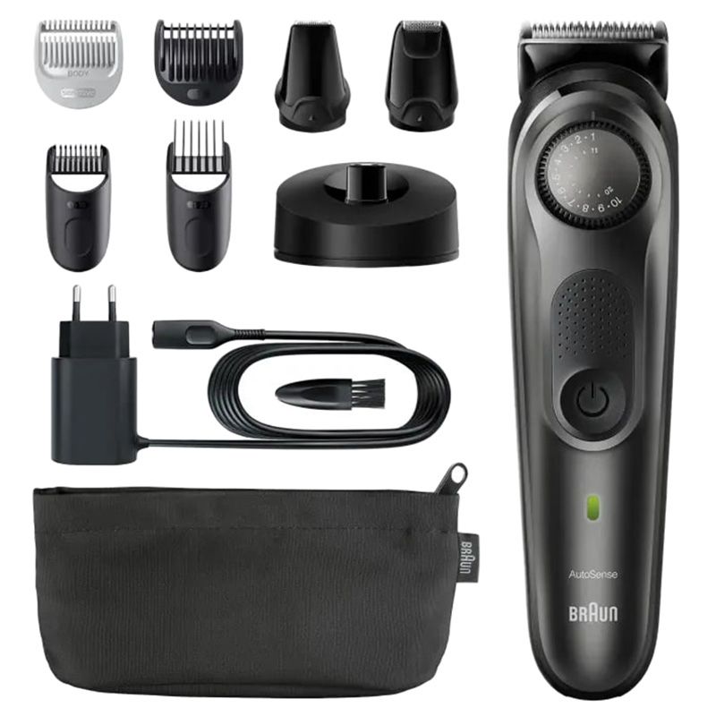 Braun - BT 7350 Rechargeable Beard & Hair Trimmer - Black