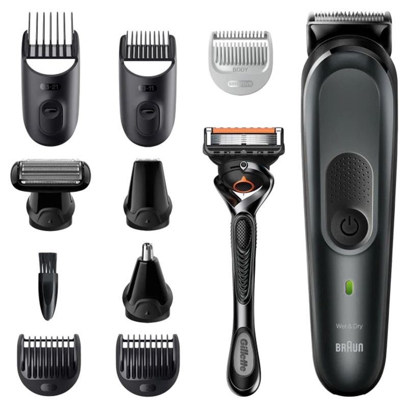 Braun - MGK7331 10-In-1 Trimmer w/ 8 Attachments