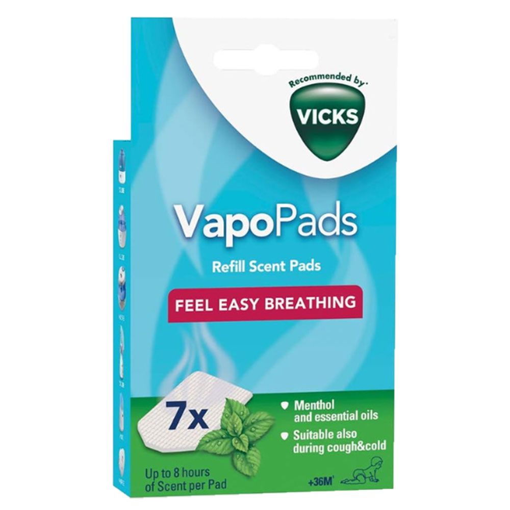 Vicks - VH 7V1, Vapo Pads, Menthol