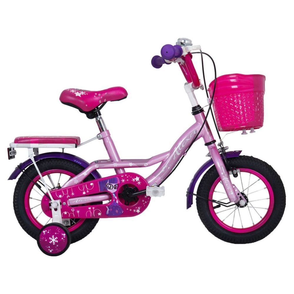 Vego - 12-inch Alexa Bicycle W/ Training Wheels - Light Pink