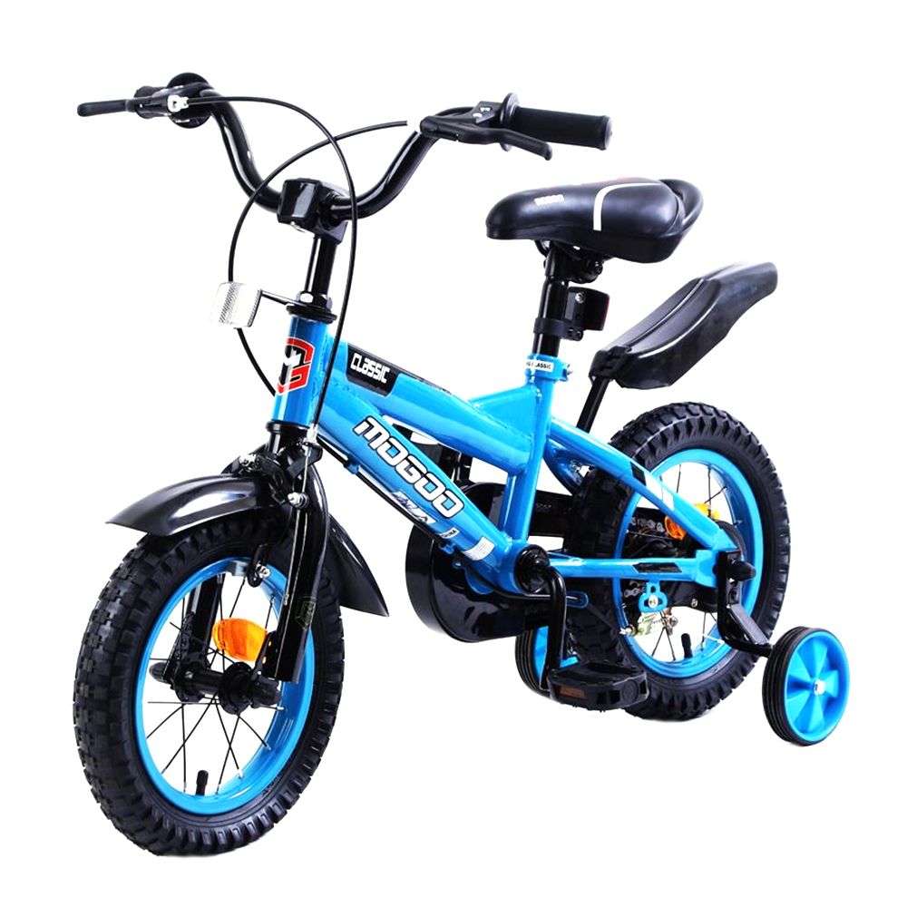 Mogoo - Classic 12 Inch Kids Bicycle - Blue