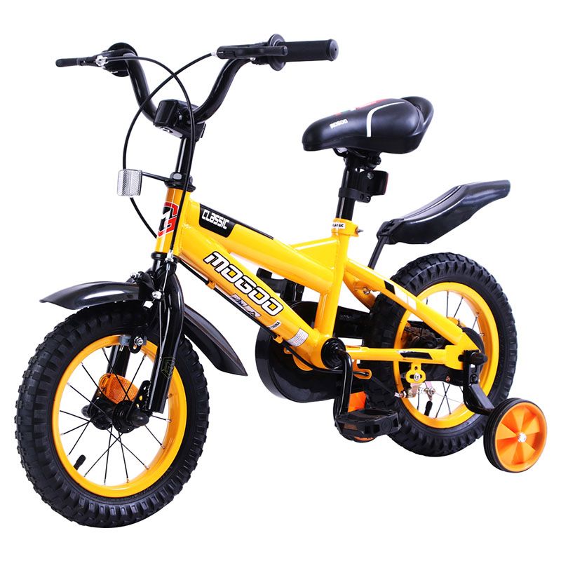 Mogoo - Classic Kids Bicycle 12-inch - Yellow