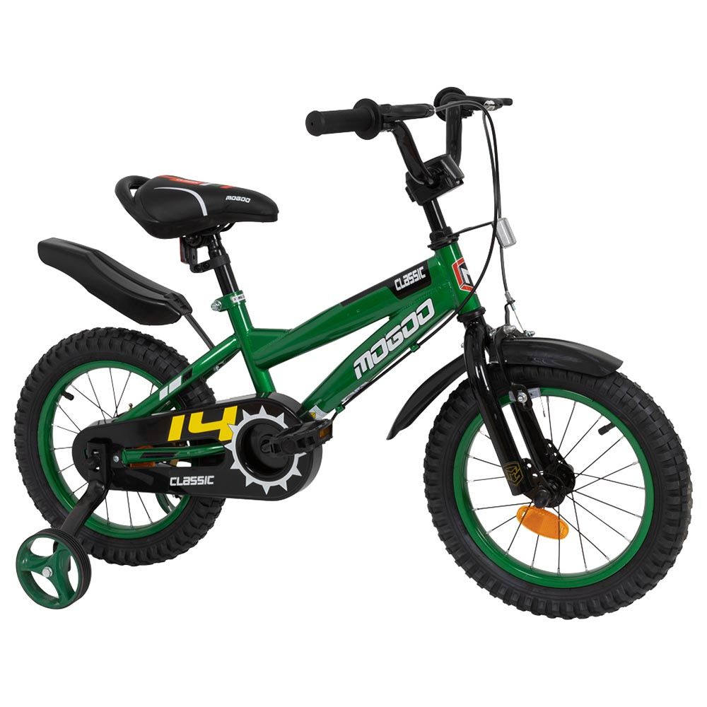 Mogoo - Classic Kids Bike - 14-inch - Green