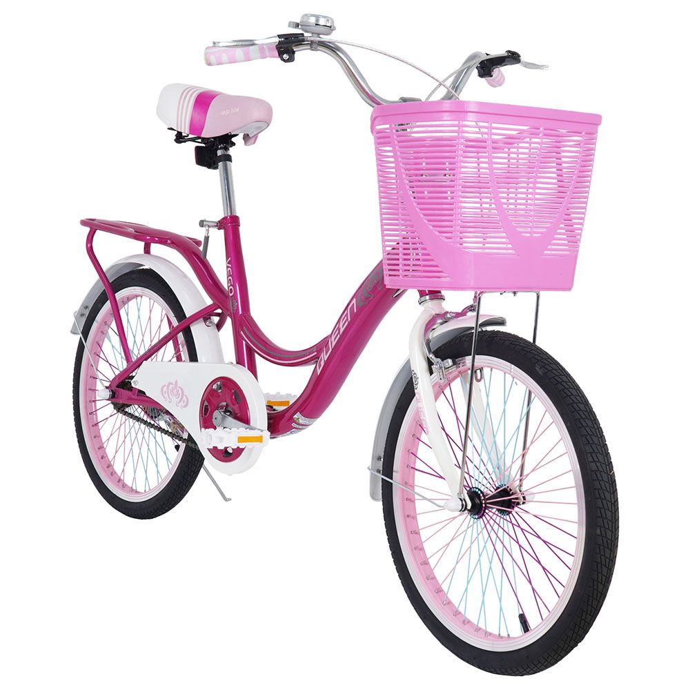 Vego - Queen Kids Bicycle 20-inch - Dark Pink