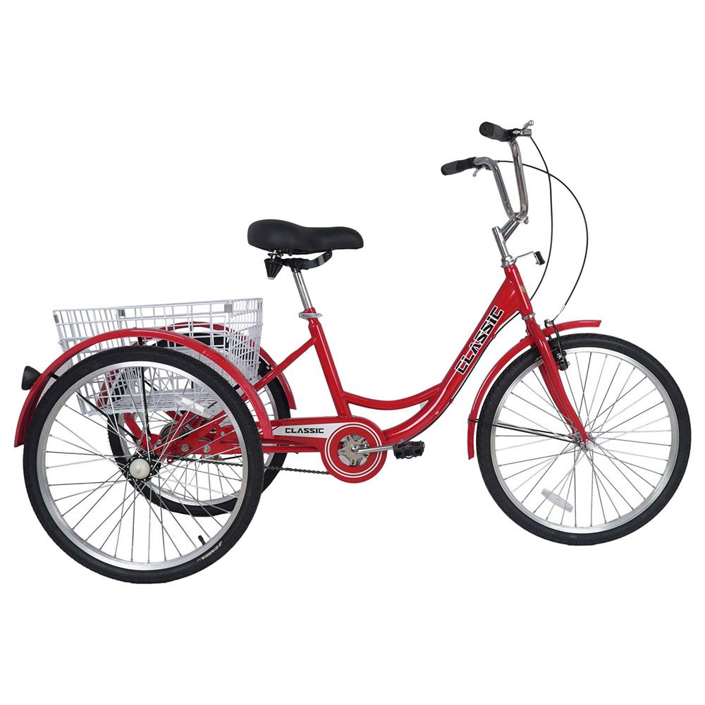 Vego - Classic Adult Tricycle 24-inch - Red