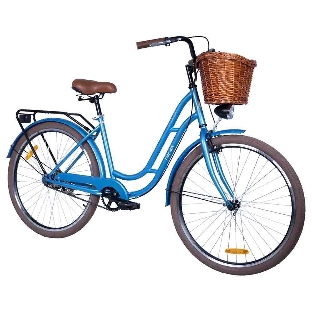 Mogoo - Florida 24" Cruiser Bike - Blue