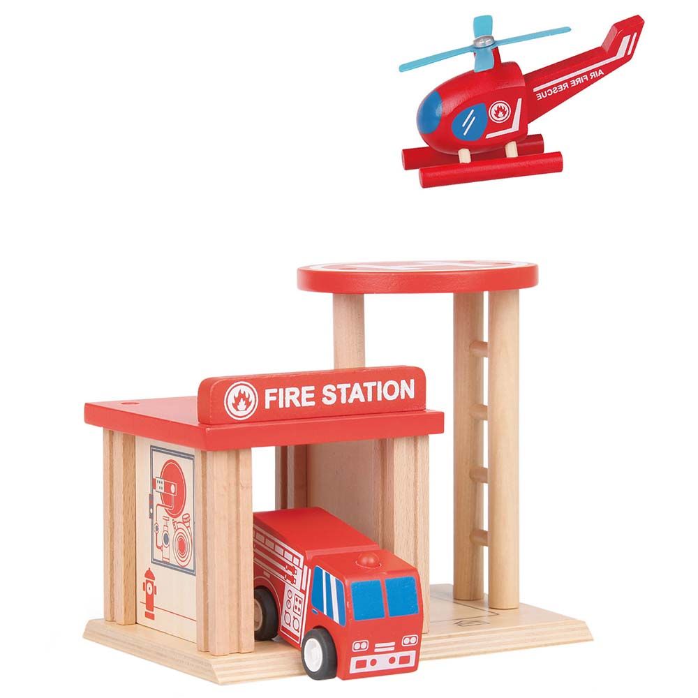 Udeas - Fire Station QPack - Red